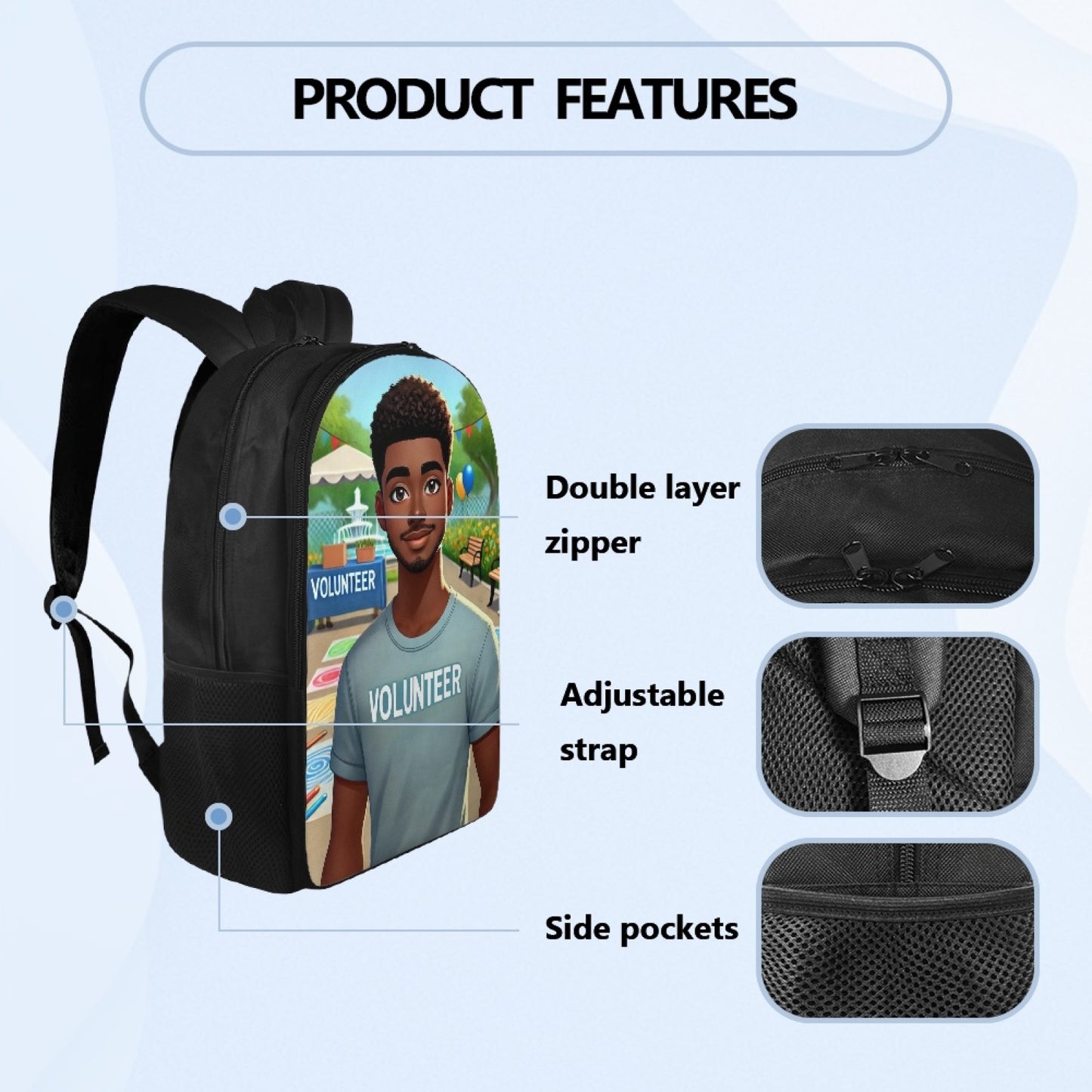 Vince - Volunteer Backpack