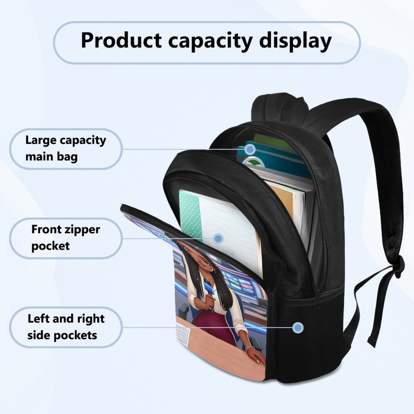Deja - Digital News Host Backpack
