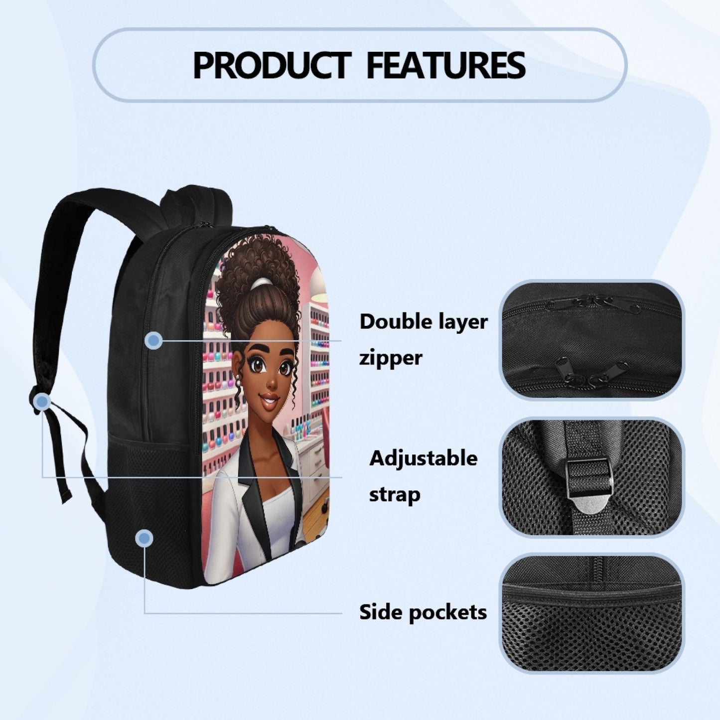 Nila The Nail Technician - Backpack
