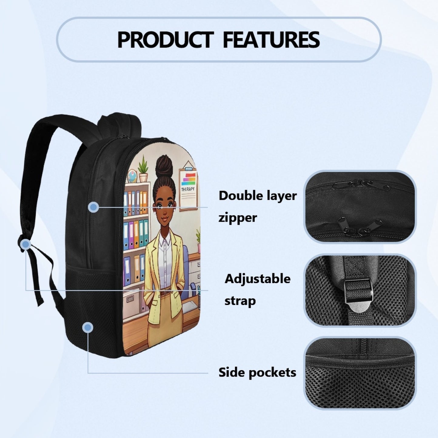 Tasha - Therapist Backpack