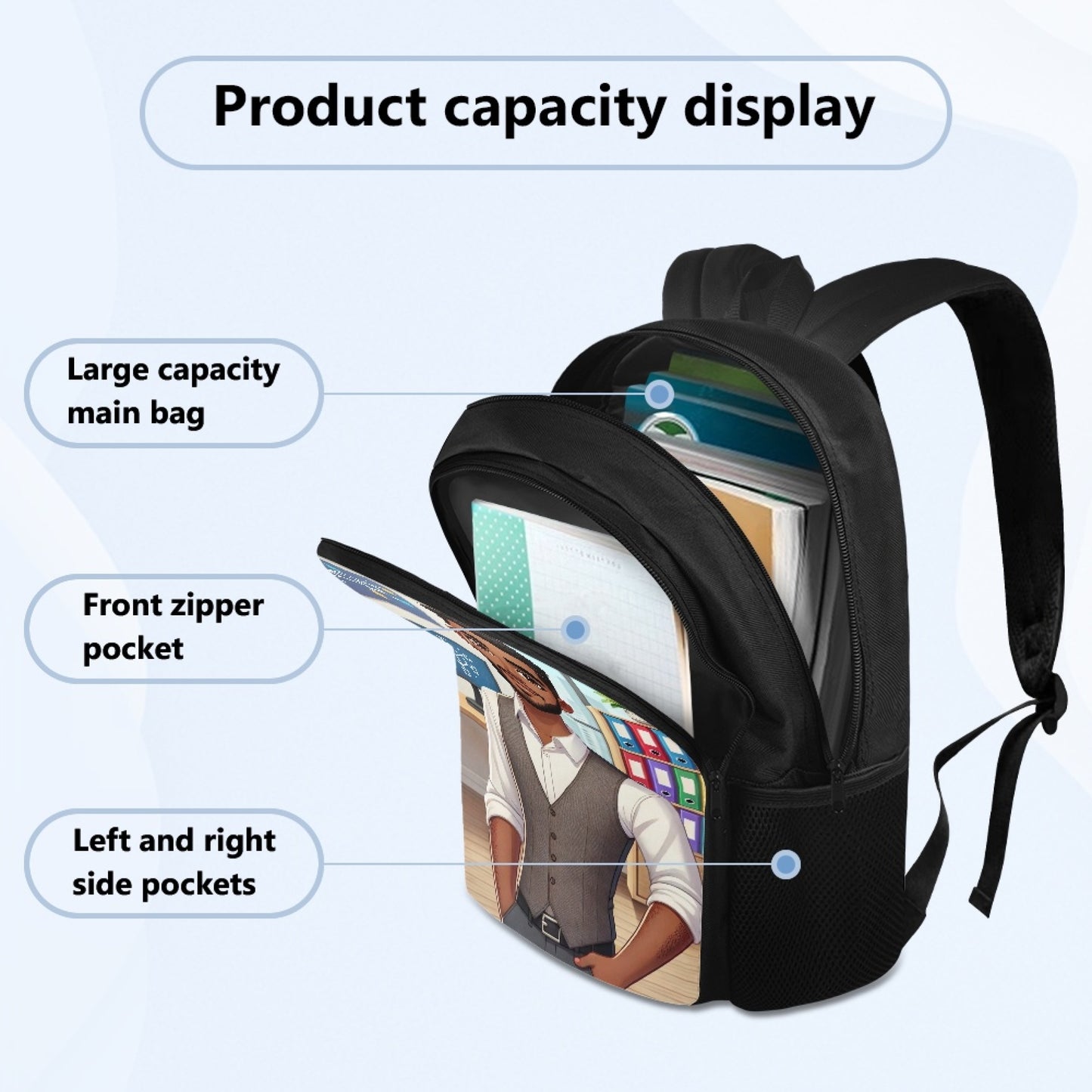 Alonzo - AI Ethics Specialist Backpack