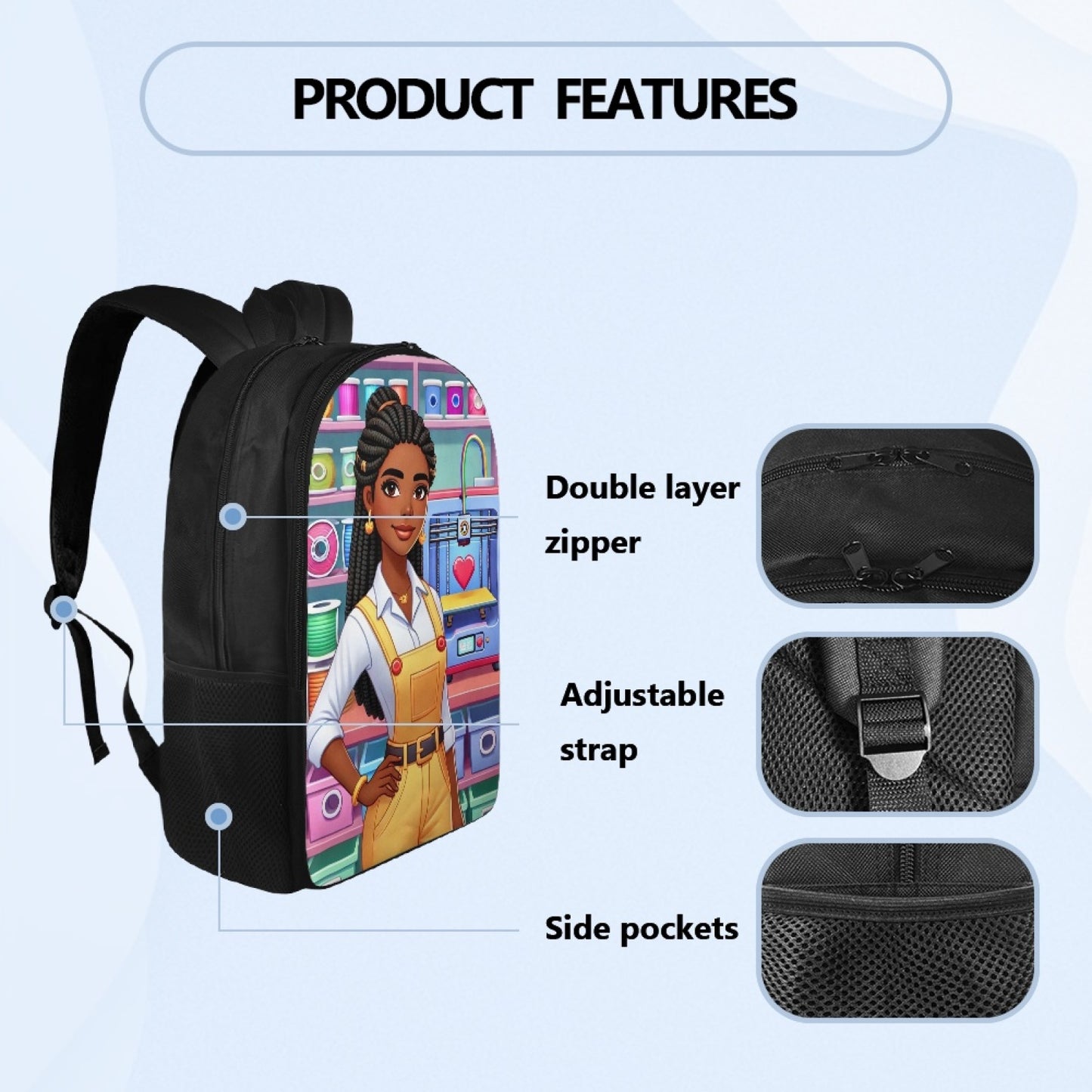 Danielle - 3D Printing Specialist Backpack