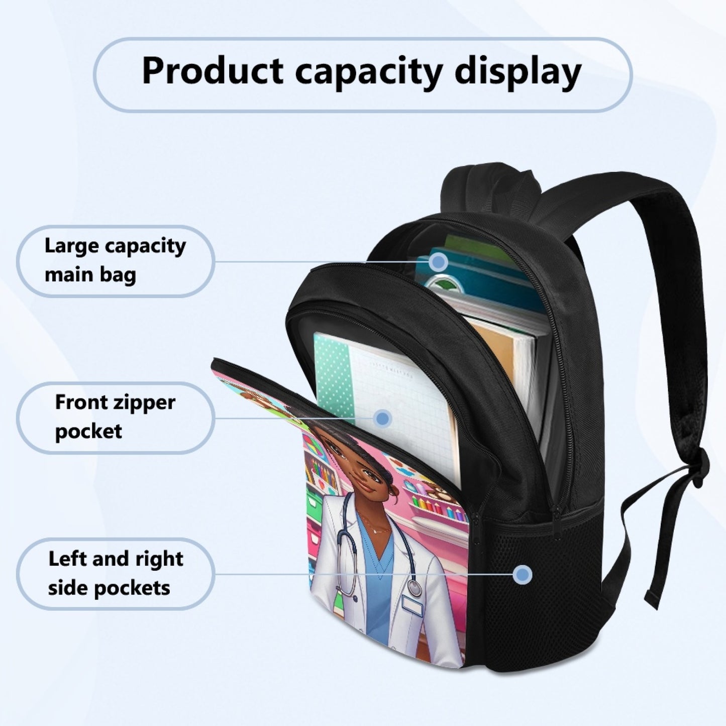 Patrice - Pediatrician Backpack