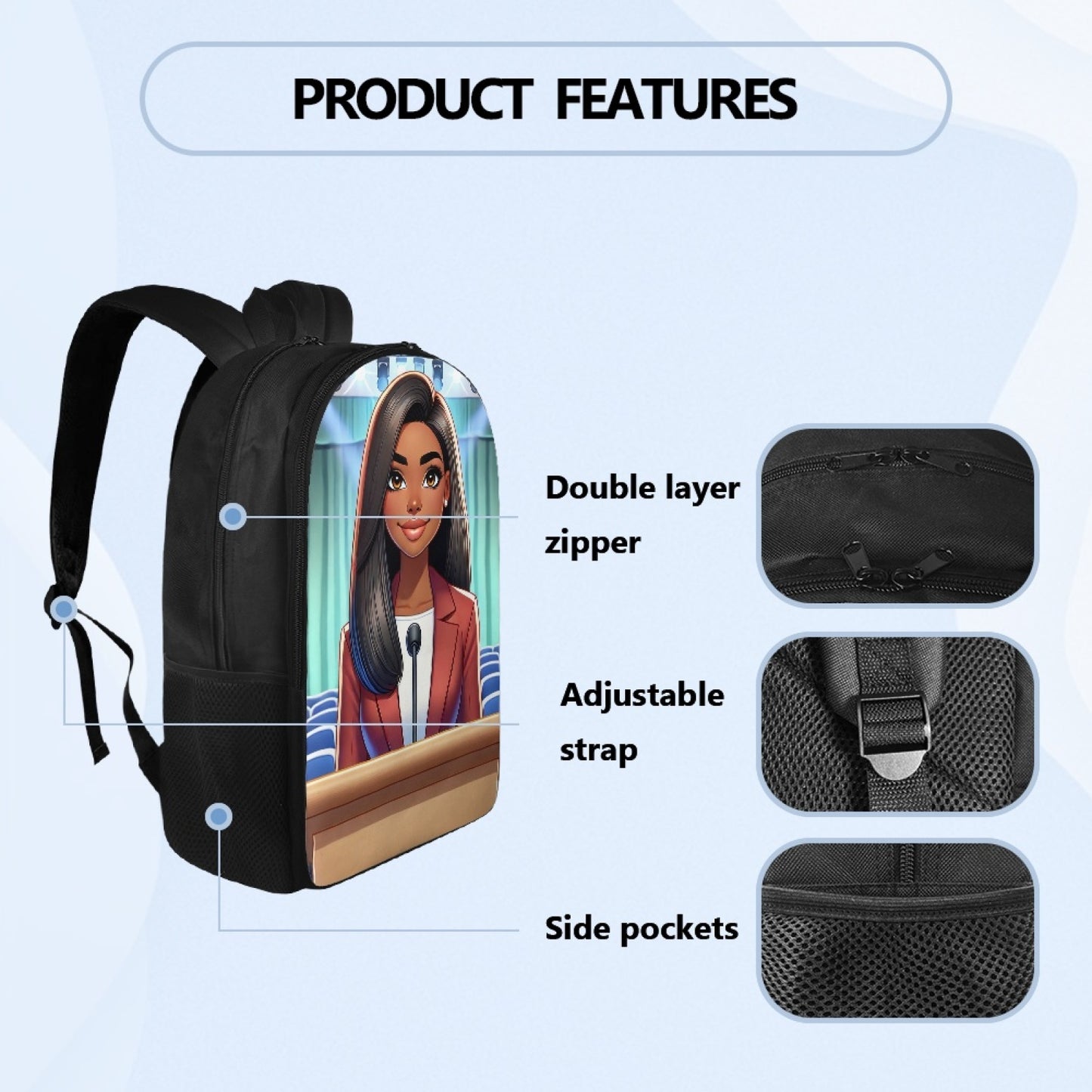 Paula - Public Speaker Backpack
