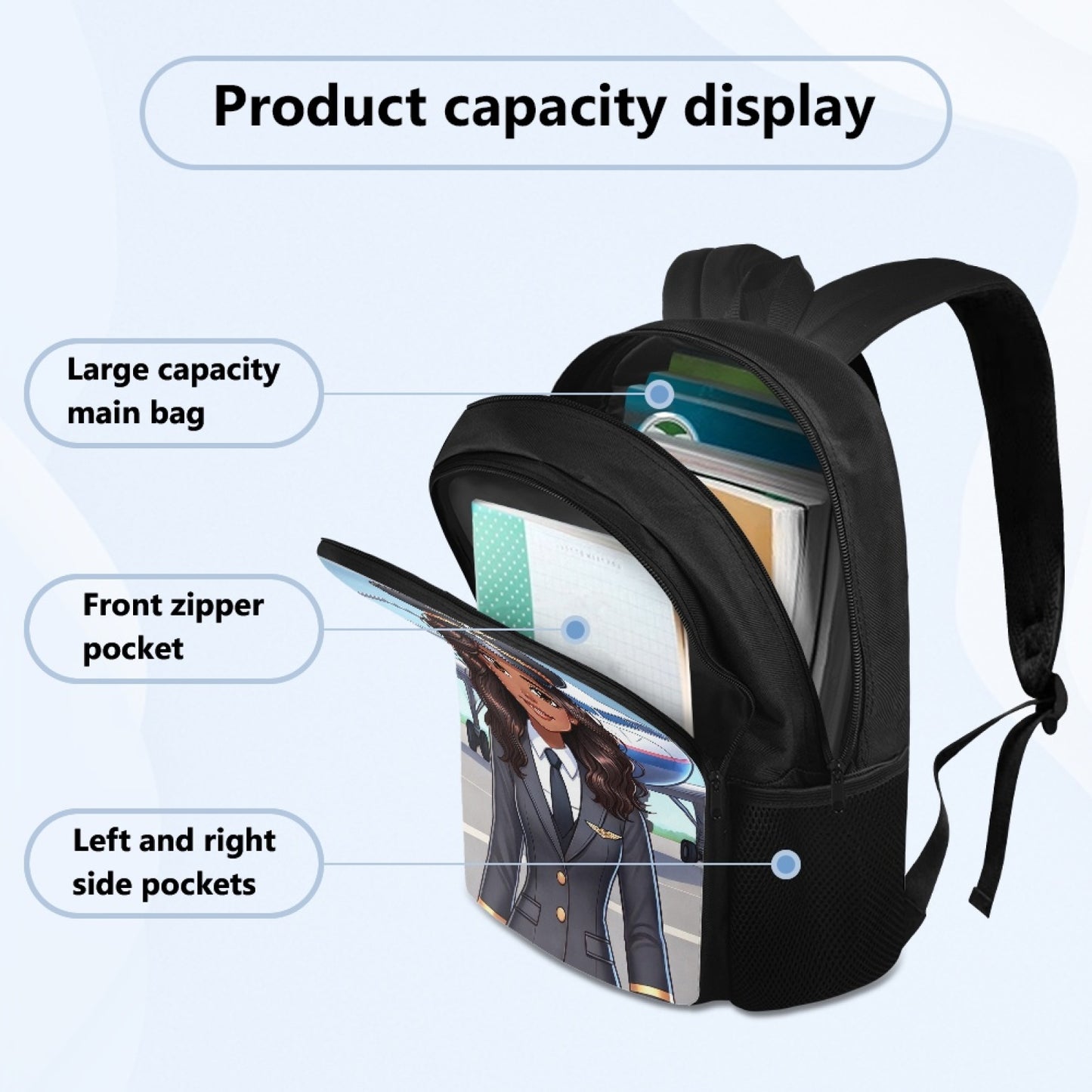 Alaina - Airline Captain Backpack