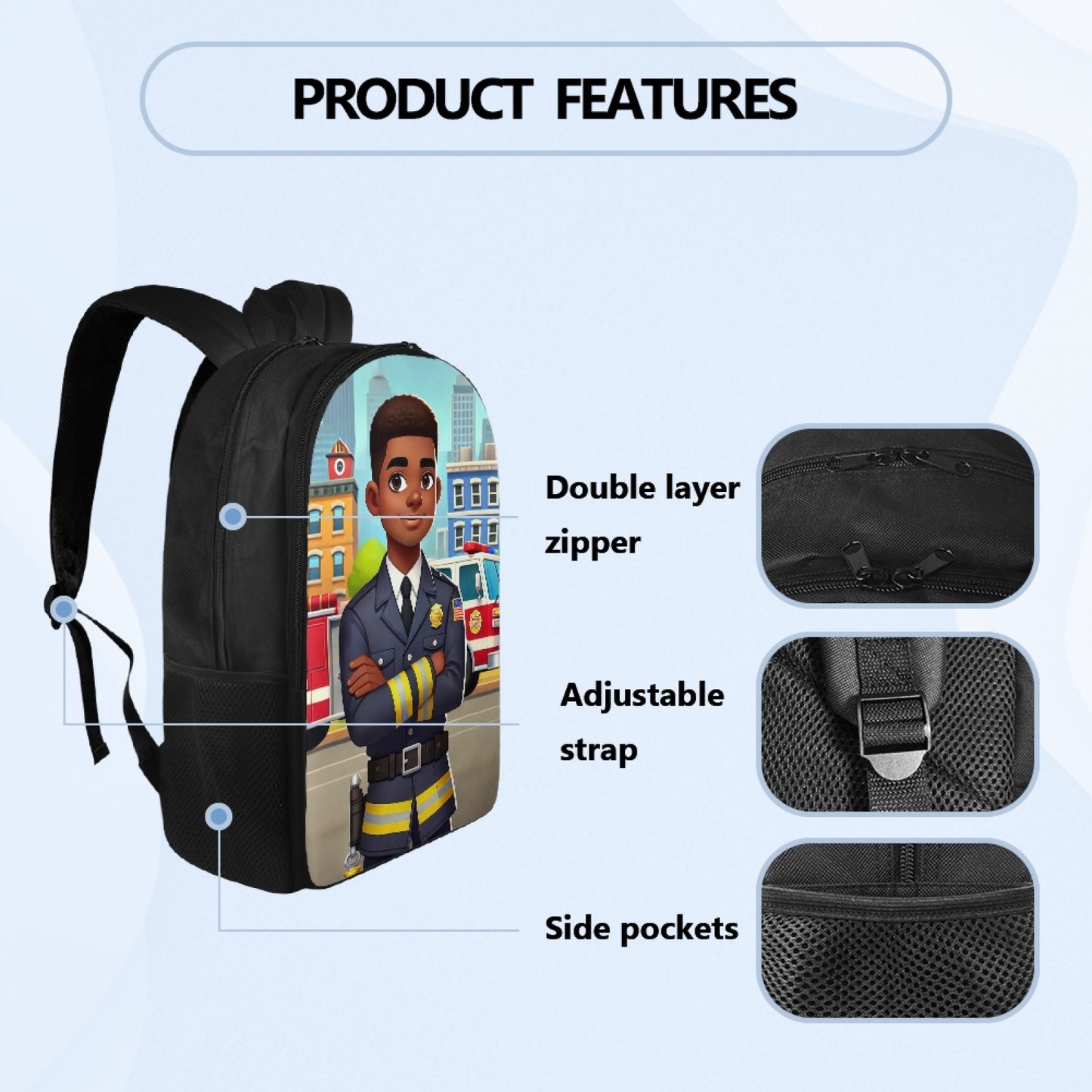 Fred The Fireman - Backpack