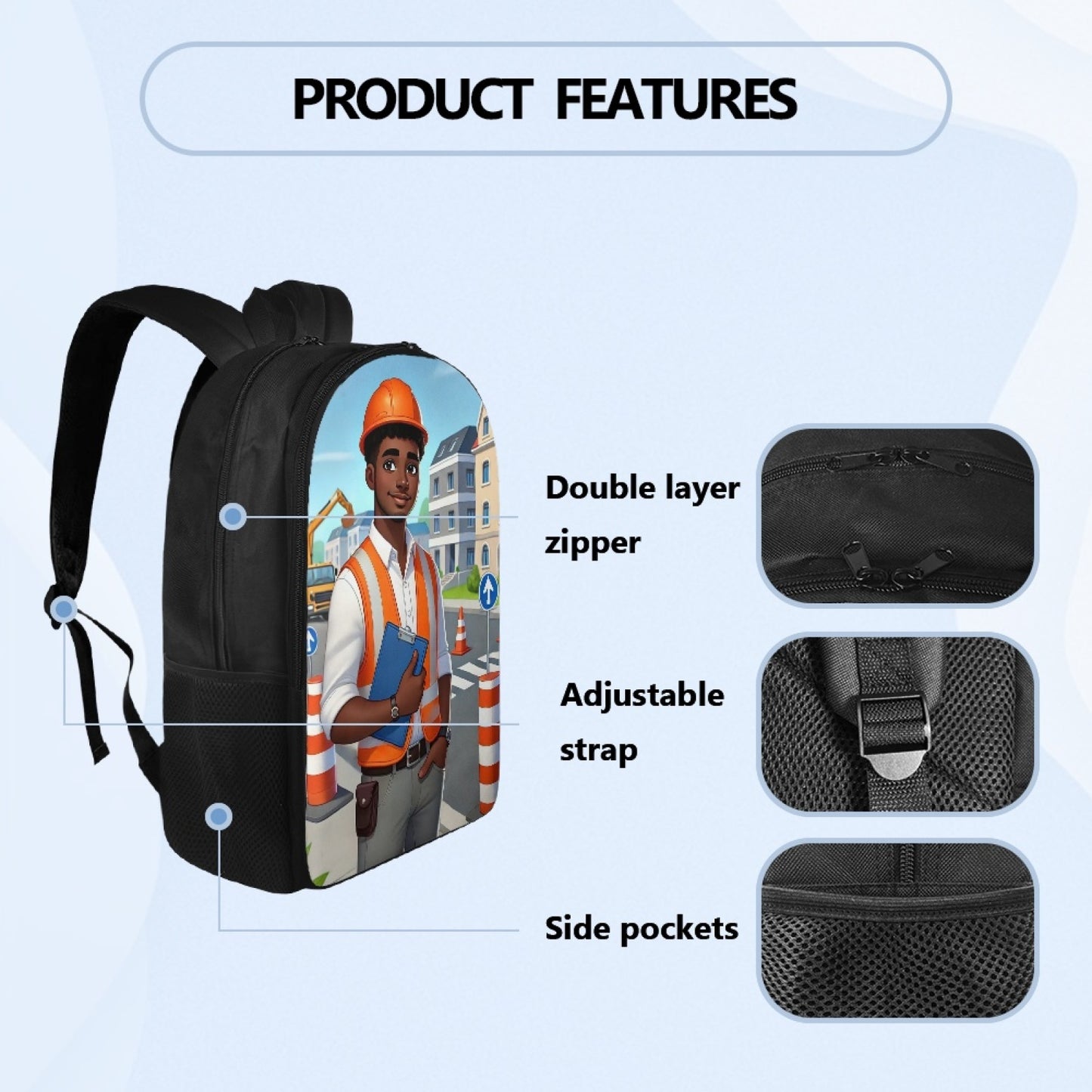 Corey - Construction Engineer Backpack