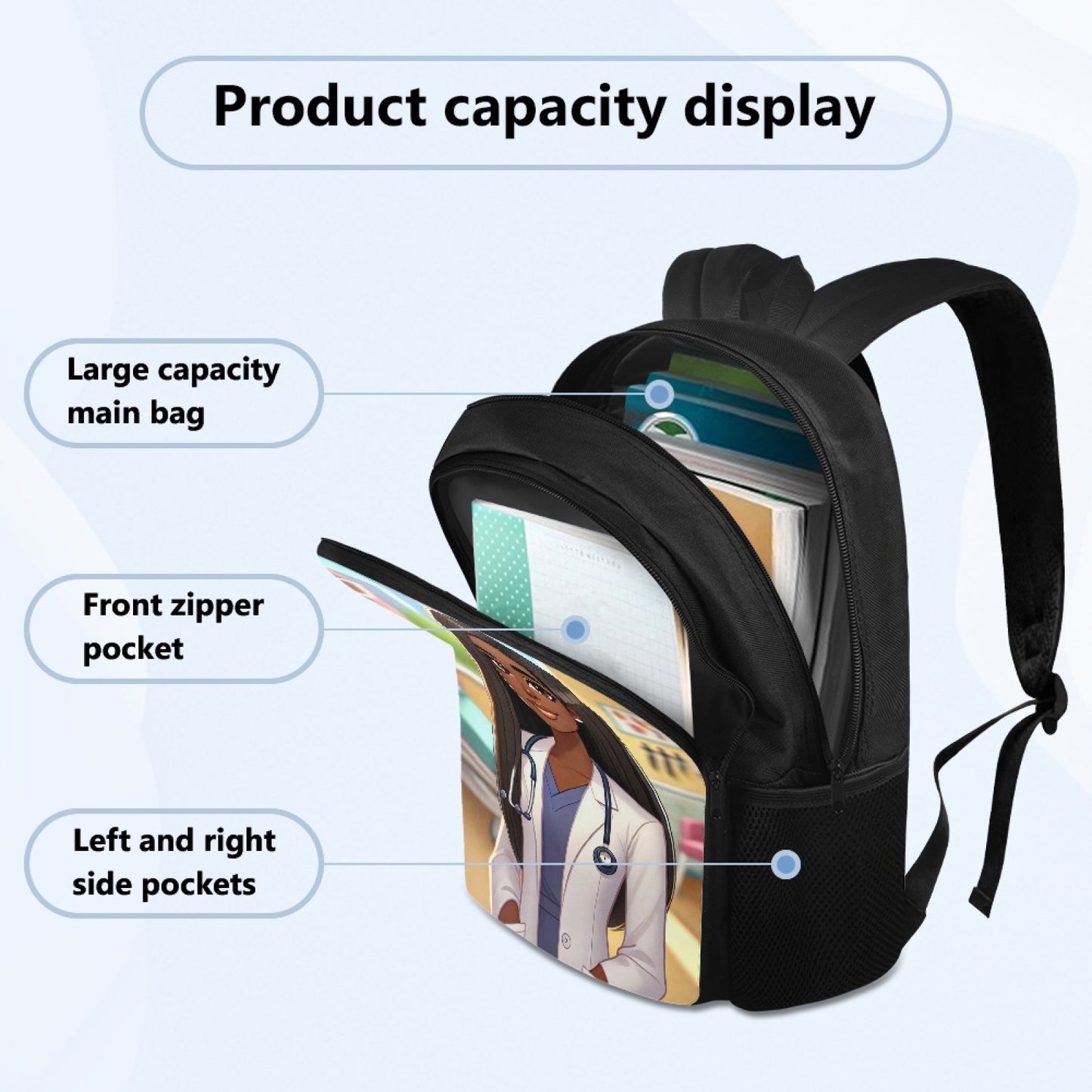 Grace - Genetic Counselor Backpack