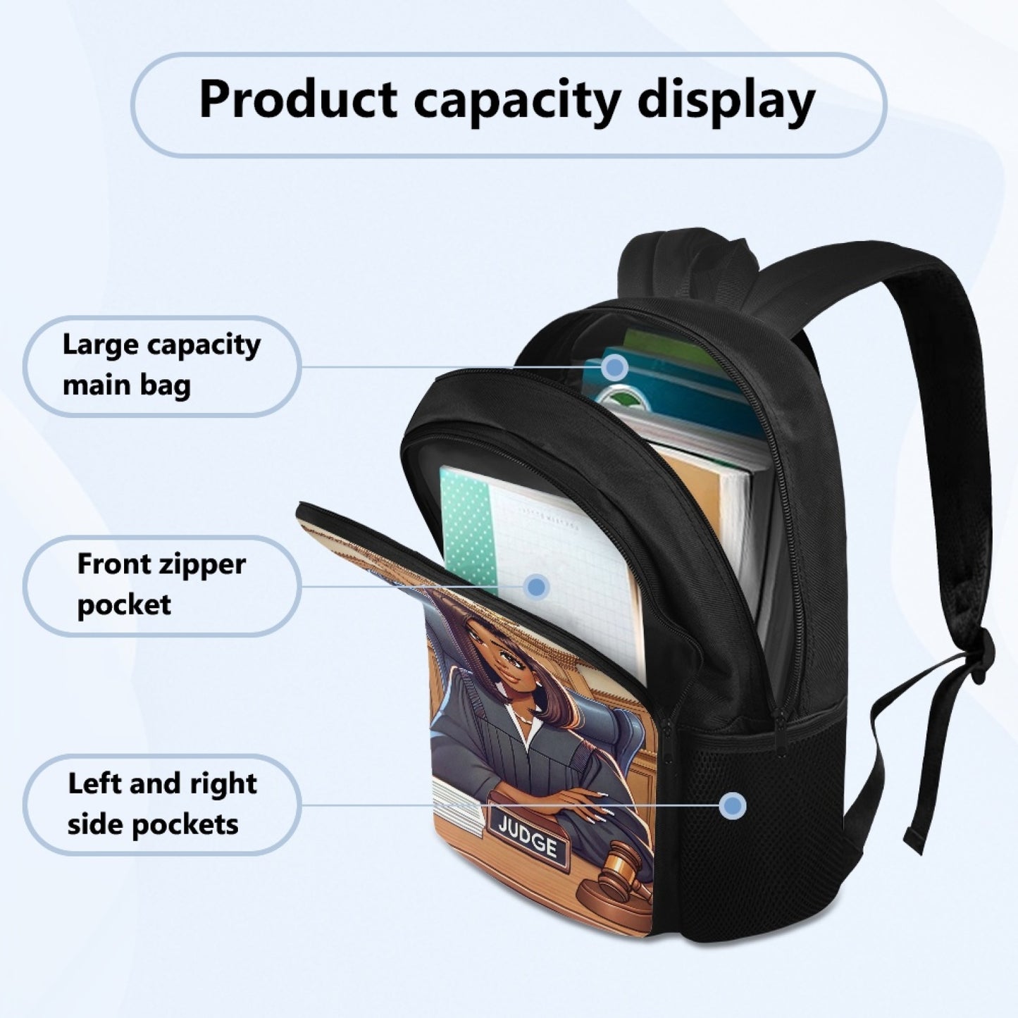 Jasmine The Judge - Backpack