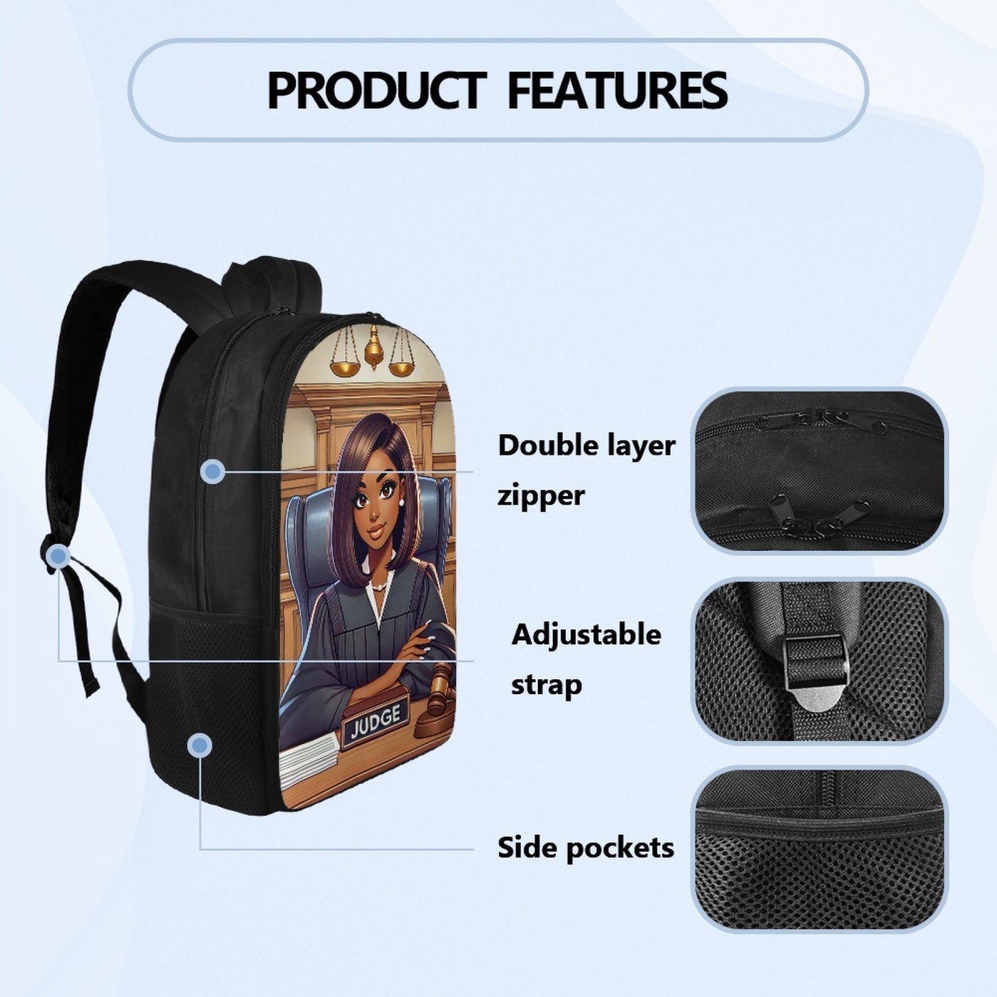 Jasmine The Judge - Backpack