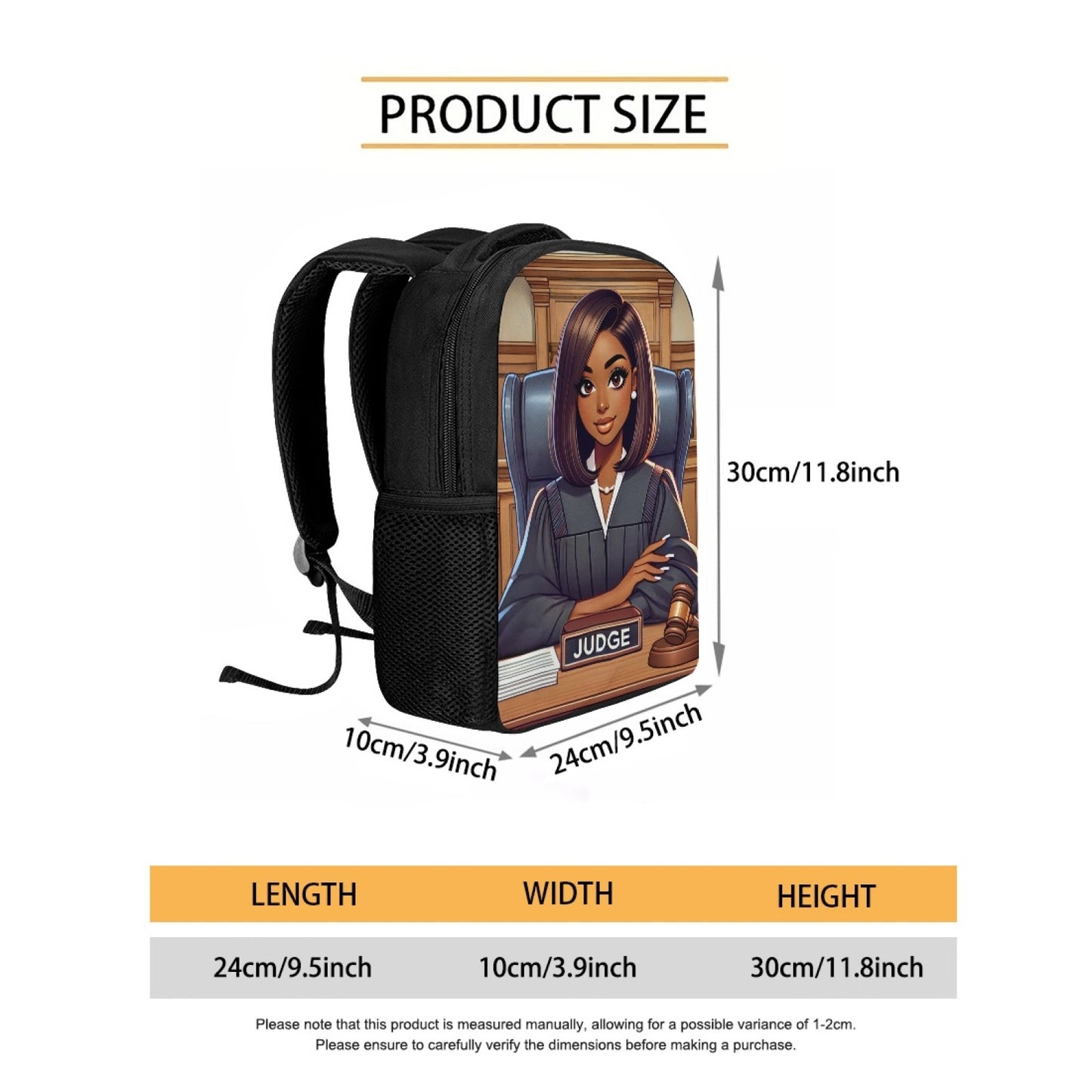 Jasmine The Judge - Backpack