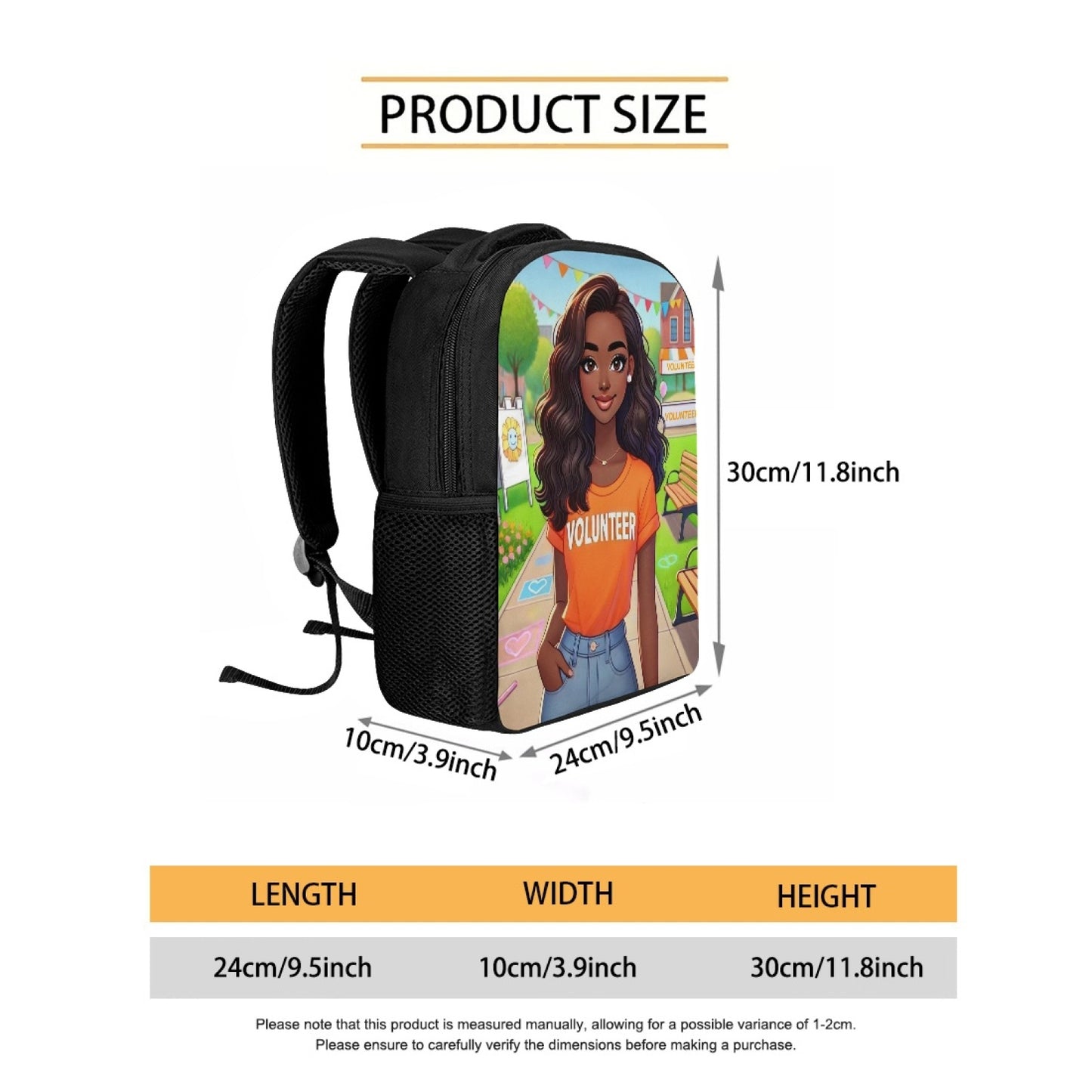 Victoria - Volunteer Backpack
