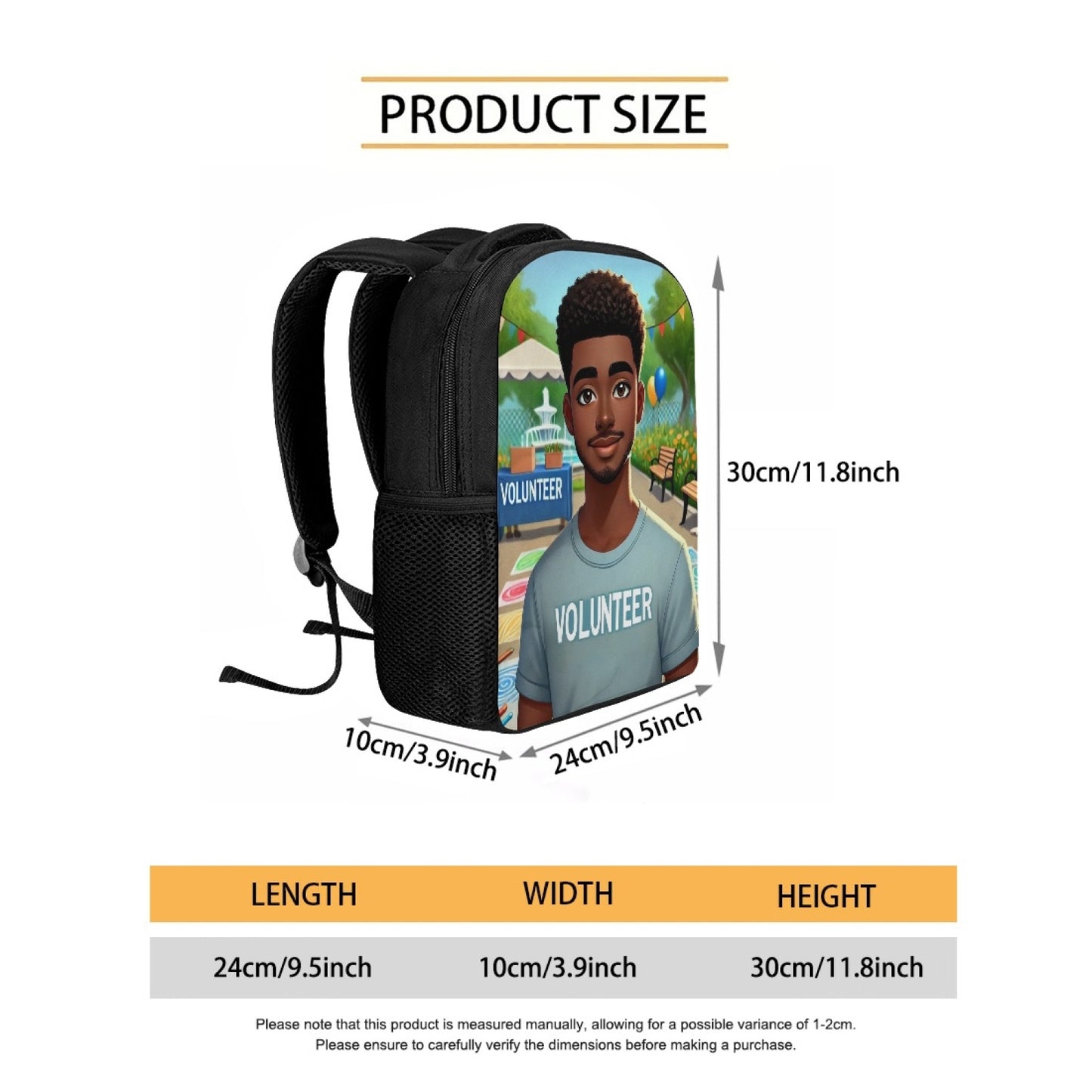 Vince - Volunteer Backpack