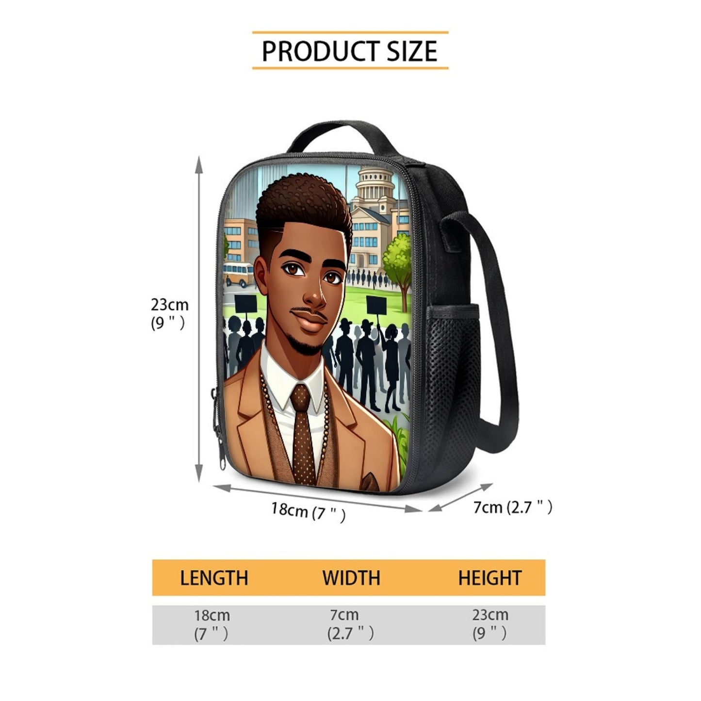 Alonzo - Advocate Lunch Bag