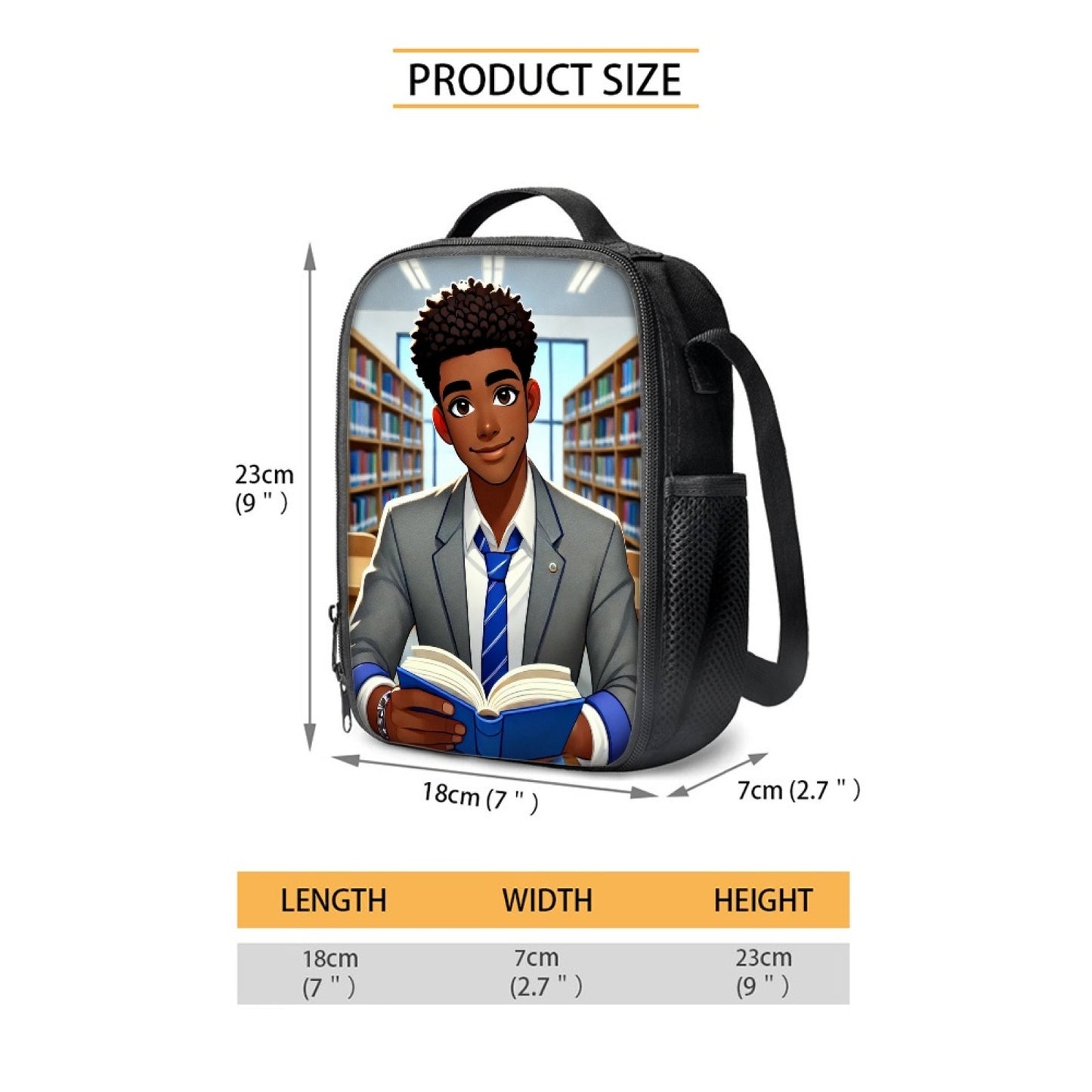 Literature Leader- Liam Lunch Bag
