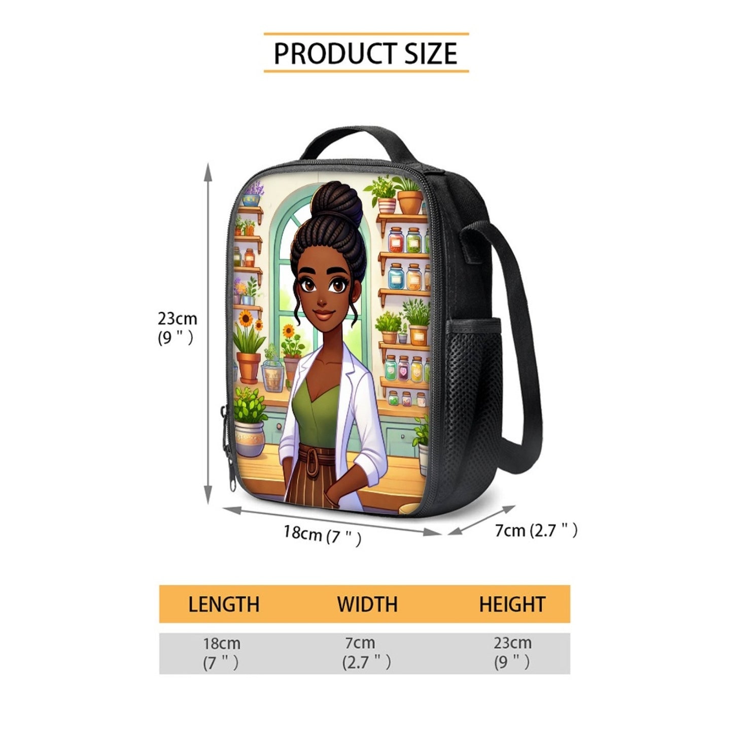 Hazel The Herbalist - Lunch Bag