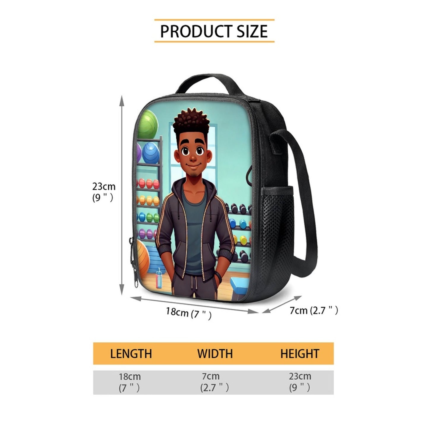 Wayne - Wellness Coach Lunch Bag