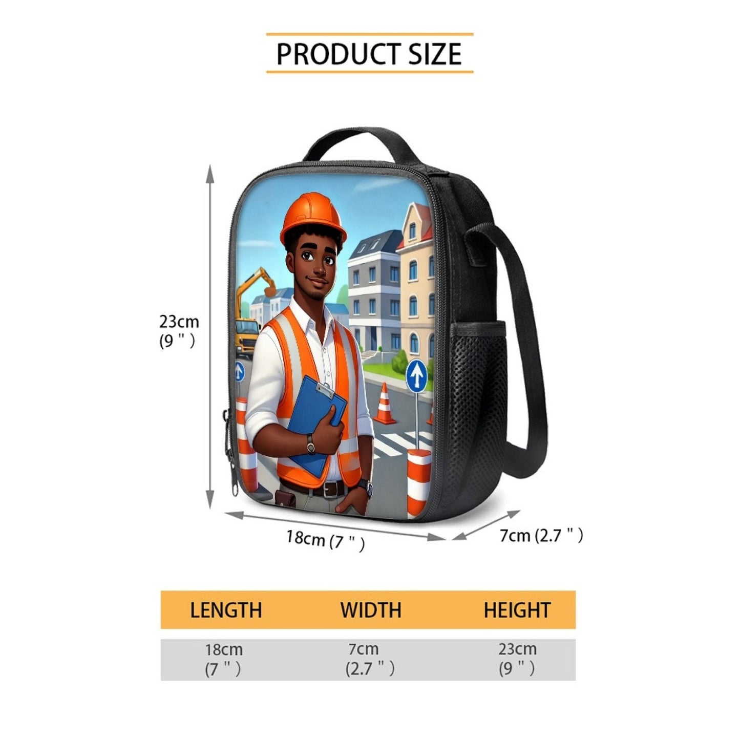 Corey - Construction Engineer Lunch Bag
