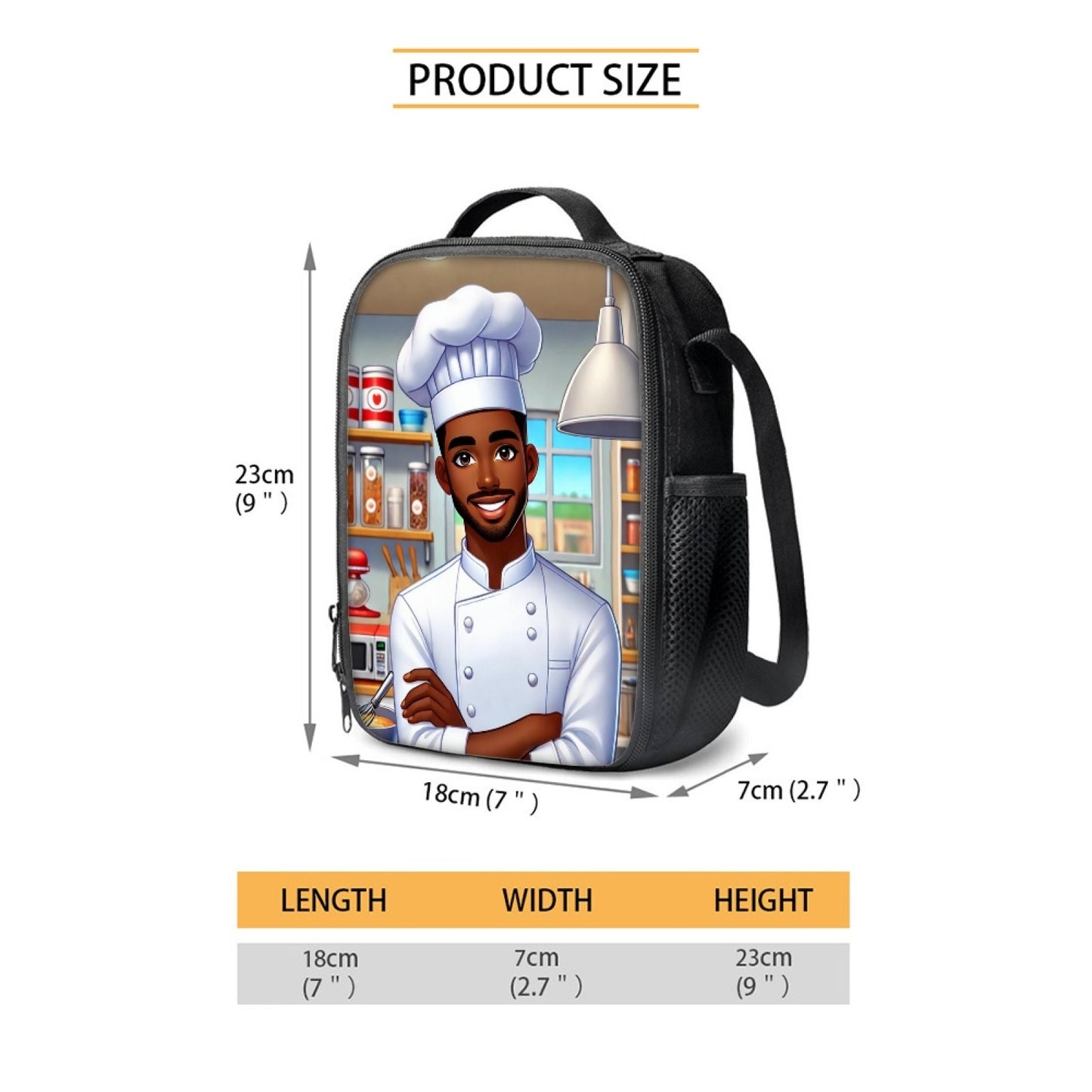 Frank - Food Scientist Lunch Bag