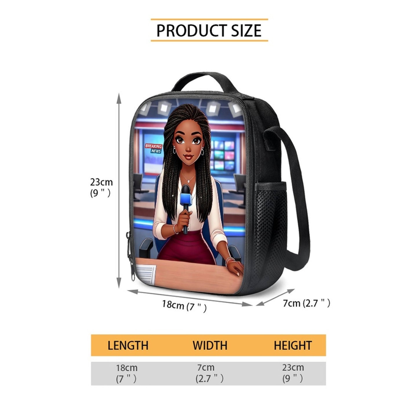 Deja - Digital News Host Lunch Bag