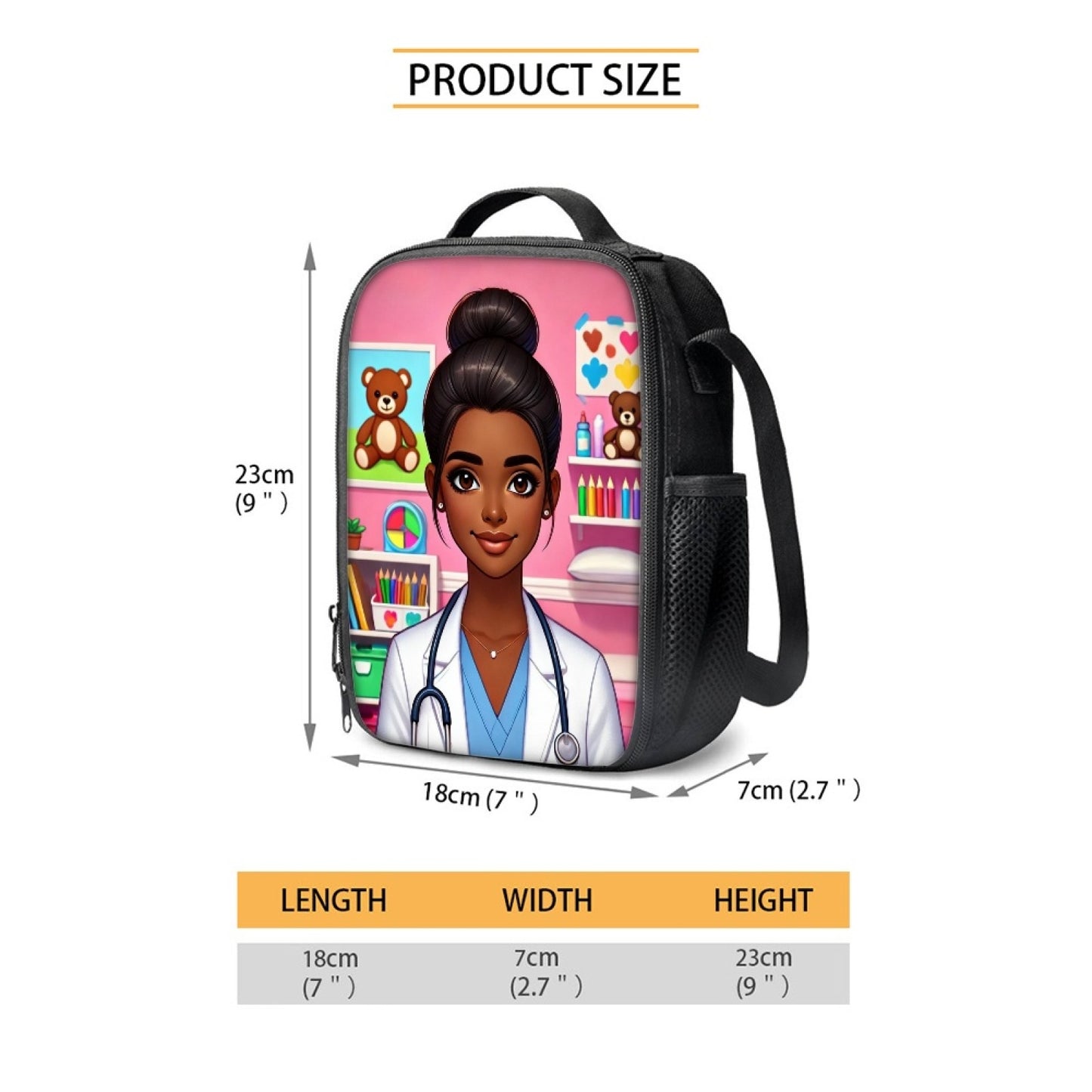 Patrice - Pediatrician Lunch Bag