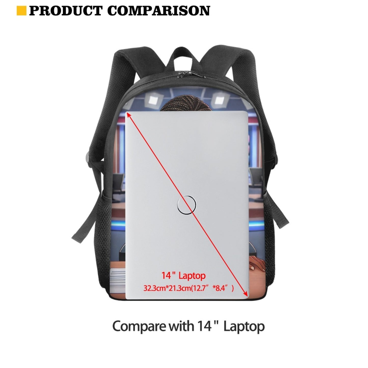 Deja - Digital News Host Backpack
