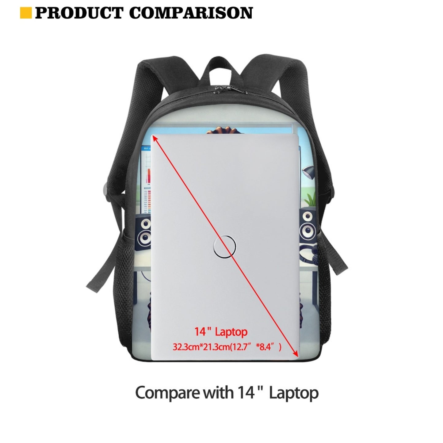 Malik - Music Data Analyst Backpack