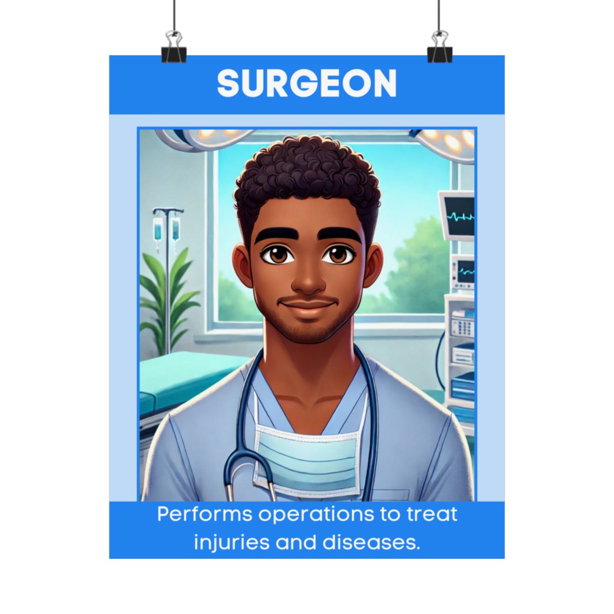 Surgeon - Digital Poster