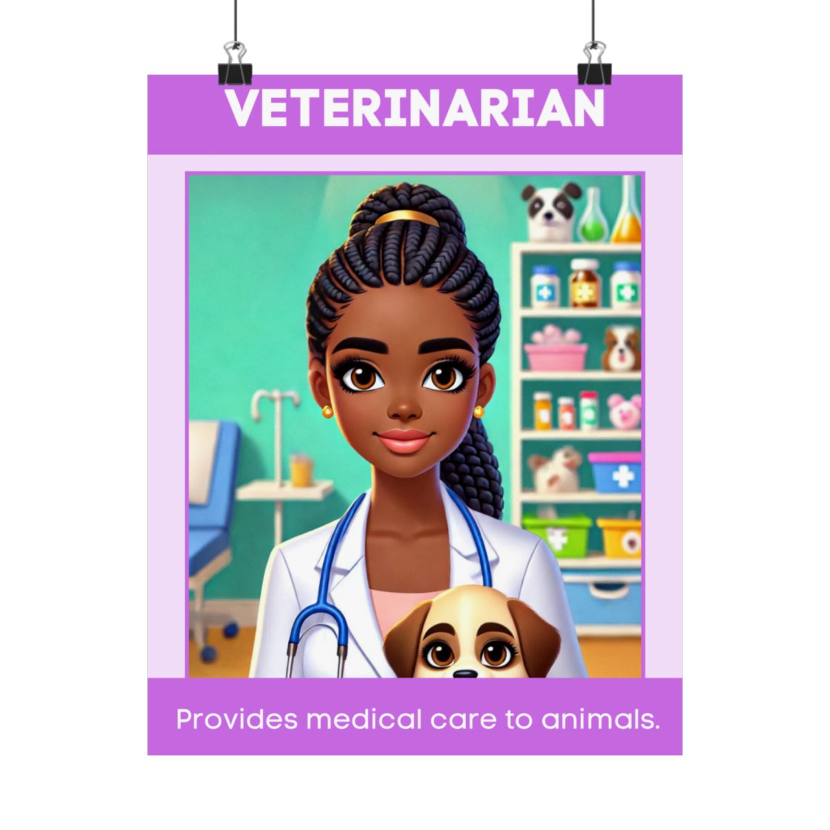 Veterinarian - Digital Poster