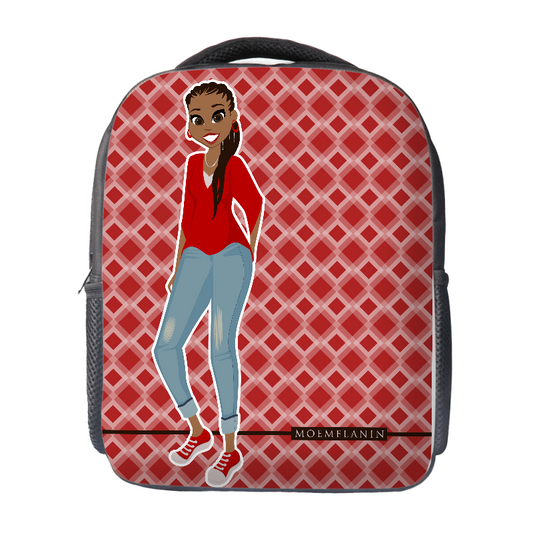 Radiant In Red Backpack