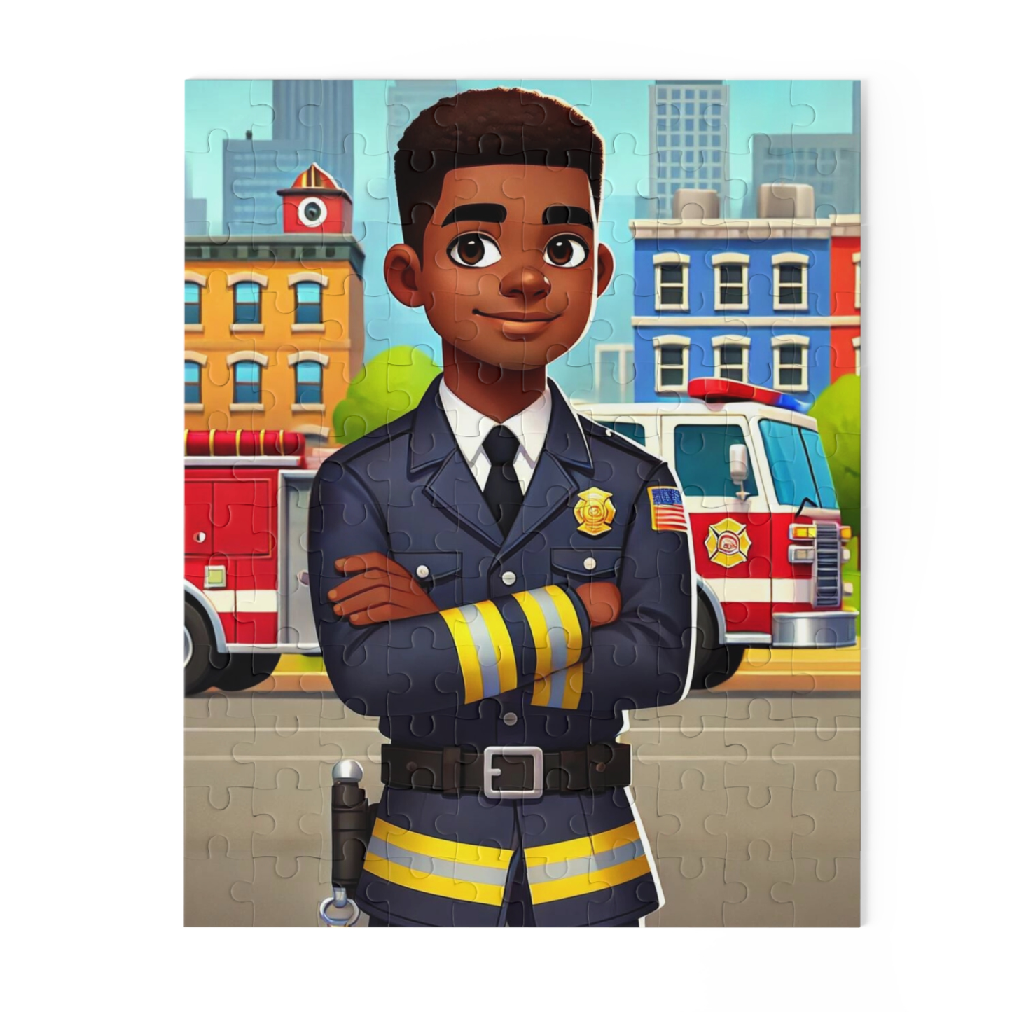 Fred - Fireman Puzzle