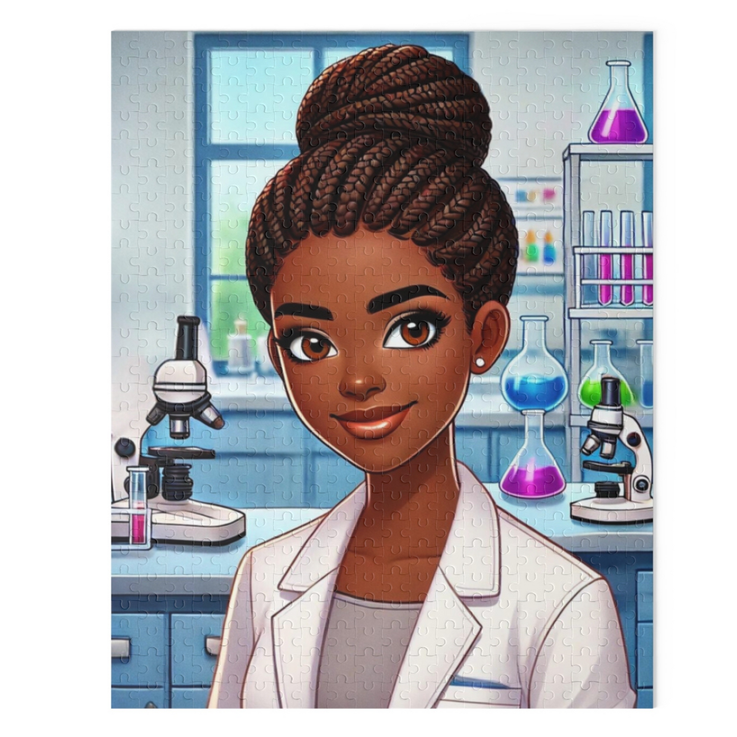 Skylar - Scientist Puzzle