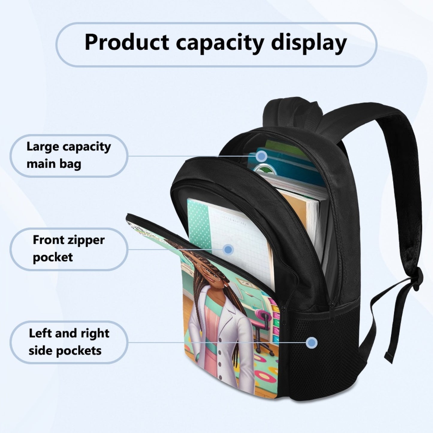 Olivia - Optometrist Backpack