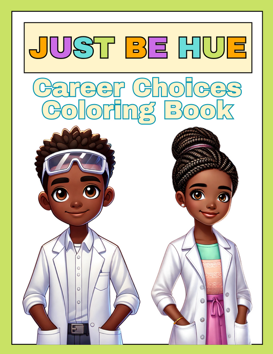 Career Choices Digital Coloring Book