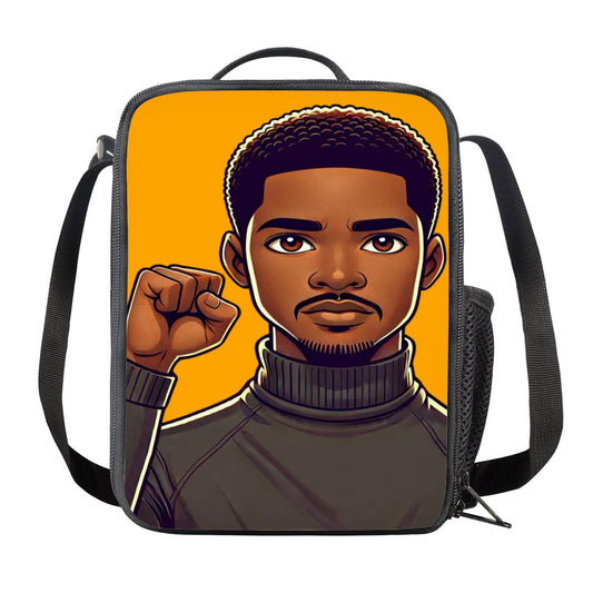 Black And Proud Man - Lunch Bag