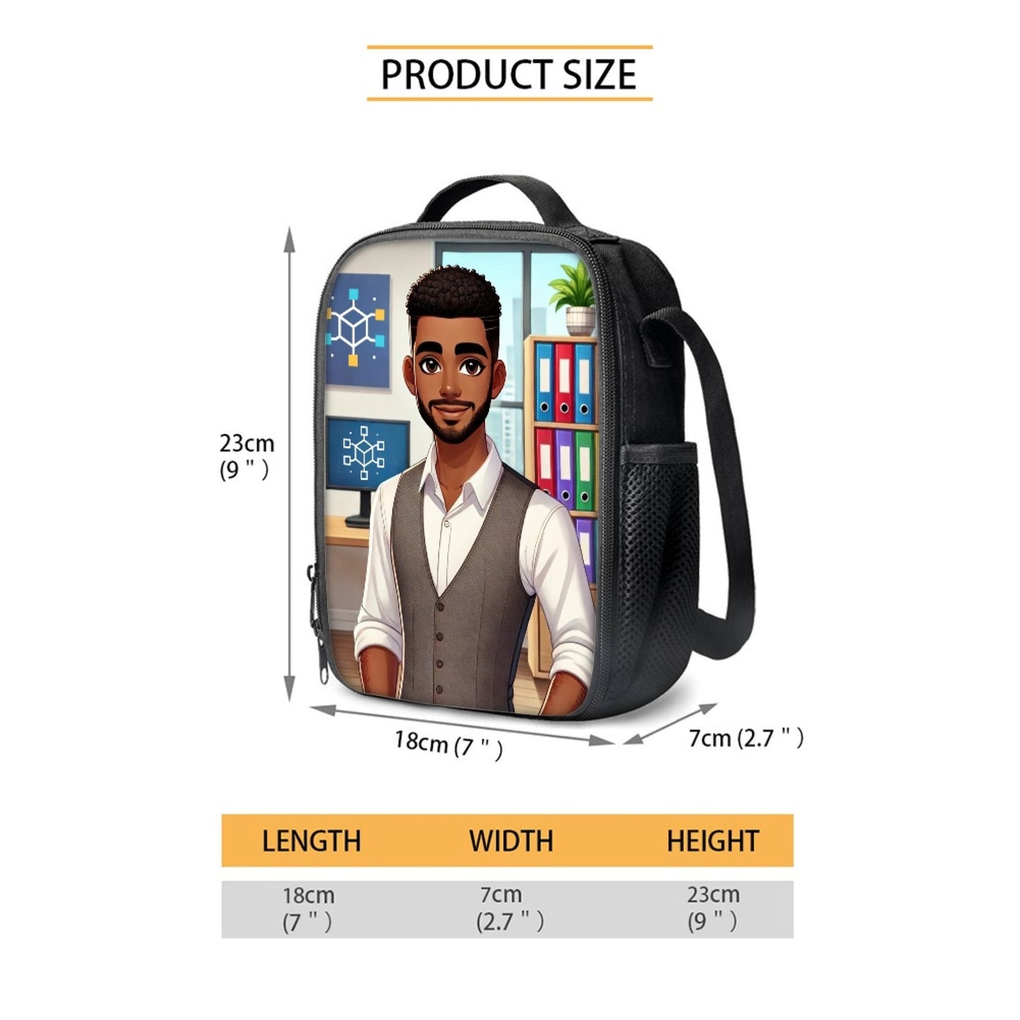 Alonzo - AI Ethics Specialist Lunch Bag
