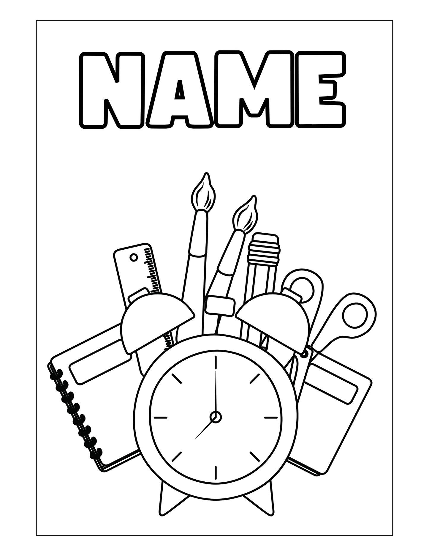 Affirmations Digital Coloring Book